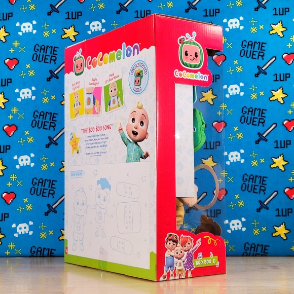 CoComelon Boo Boo JJ Plush New & Interactive Play Lights up & Heals All Boo Boos - Picture 3 of 11